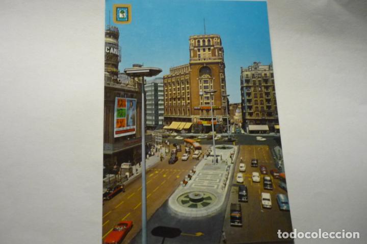 Postkarten: postal madrid.-pl.callao circulada