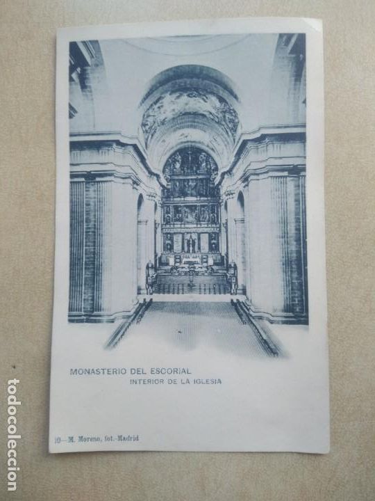 Postales: Postal monasterio del escorial