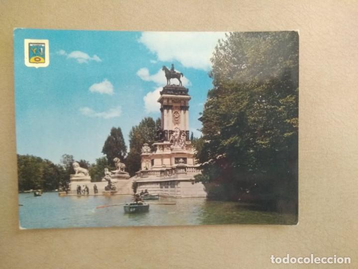 Postales: Postal madrid, estanque del retiro - Foto 1