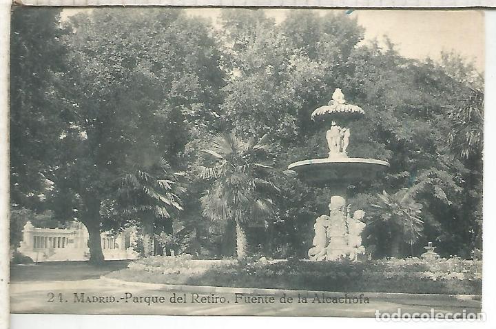 Postales: MADRID RETIRO ESCRITA - Foto 1