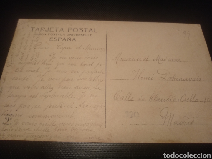 Postales: Madrid, Gran V&iacute;a, circulada - Foto 2