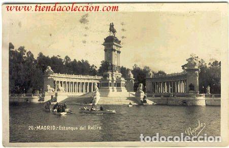 Postales: Madrid.- Estanque del Retiro. - Foto 1