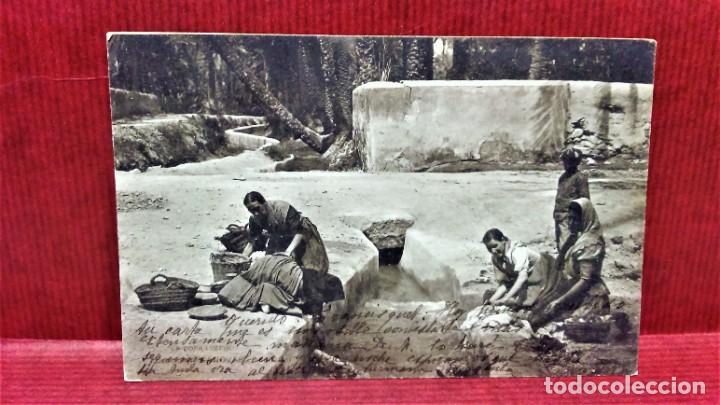 Postkarten: TARJETA POSTAL COLECCI&Oacute;N CANOVAS.LA ROPA LIMPIA.A&Ntilde;O 1903.UNI&Oacute;N POSTAL.MADRID