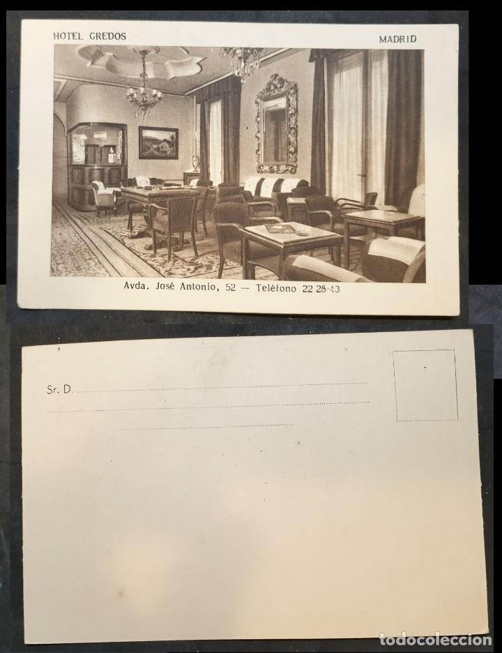 Postales: HOTEL GREDOS - MADRID - Foto 1