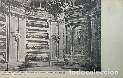 Postcards: ANTIGUA POSTAL MONASTERIO EL ESCORIAL PANTEON DE LOS REYES HAUSER MENET CC04231