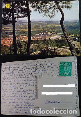 Postcards: ANTIGUA POSTAL MONASTERIO DEL ESCORIAL VISTA GENERAL PATRIMONIO NACIONAL CC04263
