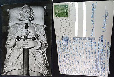 Postcards: ANTIGUA POSTAL 1963 MONASTERIO DE EL ESCORIAL JUAN DE AUSTRIA PATRIMONIO CC04261