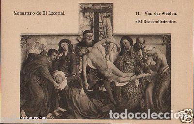 Postcards: POSTAL MONASTERIO EL ESCORIAL VAN DER WEIDEN HAUSER Y MENET POSTCARD CC02817