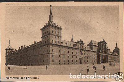 Postcards: POSTAL MONASTERIO EL ESCORIAL FACHADA PRINCIPAL HAUSER Y MENET POSTCARD CC02826