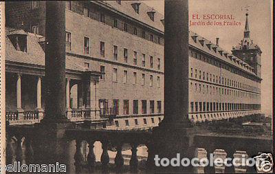 Postcards: POSTAL MONASTERIO EL ESCORIAL JARDIN DE LOS FRAILES POSTCARD POSTKARTE CC02851