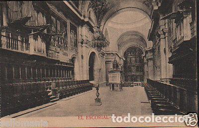 Postcards: POSTAL MONASTERIO DE EL ESCORIAL EL CORO POSTCARD POSTKARTE CC02854