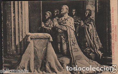Postales: POSTAL MONASTERIO DE EL ESCORIAL FELIPE II POSTCARD POSTKARTE CC02839