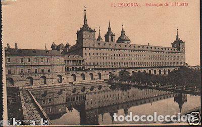Postcards: POSTAL MONASTERIO EL ESCORIAL ESTANQUE DE LA HUERTA POSTCARD POSTKARTE CC02842