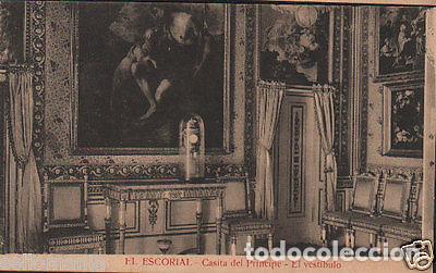 Postcards: POSTAL MONASTERIO DE EL ESCORIAL VESTIBULO CASITA DEL PRINCIPE POSTCARD CC02879