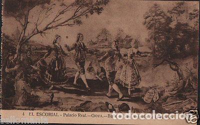 Postcards: POSTAL MONASTERIO DE EL ESCORIAL PALACIO REAL GOYA POSTCARD POSTKARTE CC02881