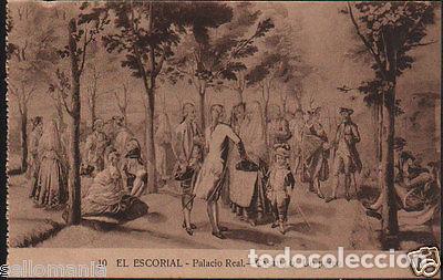 Postcards: POSTAL MONASTERIO DE EL ESCORIAL PALACIO REAL CASTILLO UN PASEO POSTCARD CC02891
