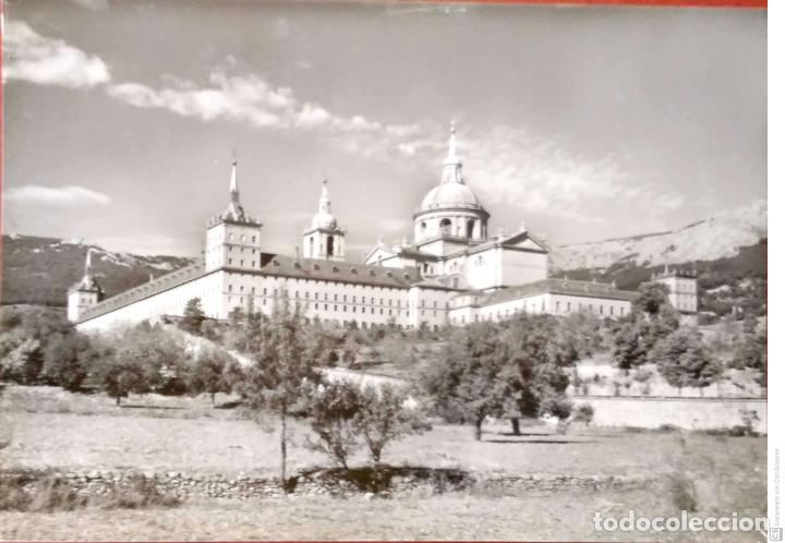 Postkarten: El Escorial. 66 Vista del Monasterio desde la parte Sur. FISA. Usada. Blanco/Negroadrid.
