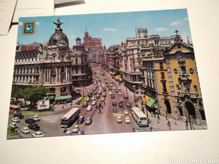 Postales: Postal Madrid gran V&iacute;a - Foto 1