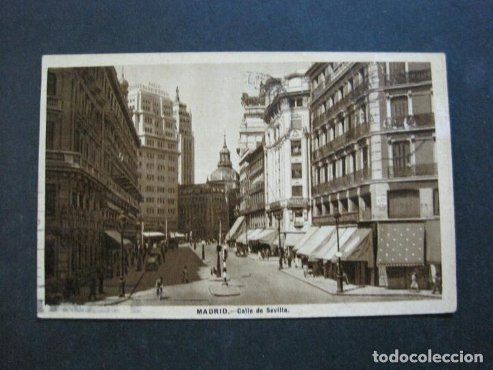 Postcards: MADRID-CALLE DE SEVILLA-HAE-POSTAL ANTIGUA-(73.896)