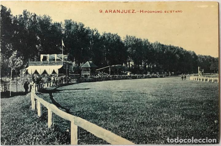 Postales: ARANJUEZ. HIP&Oacute;DROMO. EL STAND. - Foto 1