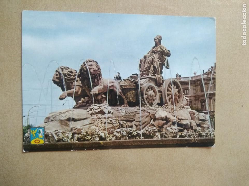 Postales: Postal madrid, la cibeles - Foto 1