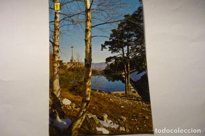 Postkarten: POSTAL STA.CRUZ VALLE CAIDOS .-DESDE ESTANQUE CM