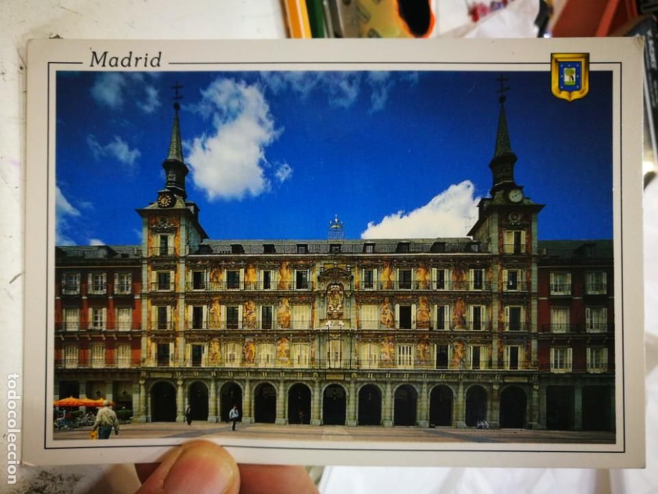 Postkarten: Postal M&aacute;drid Plaza Mayor Casa de la Panader&iacute;a DOM&Iacute;NGUEZ S/C