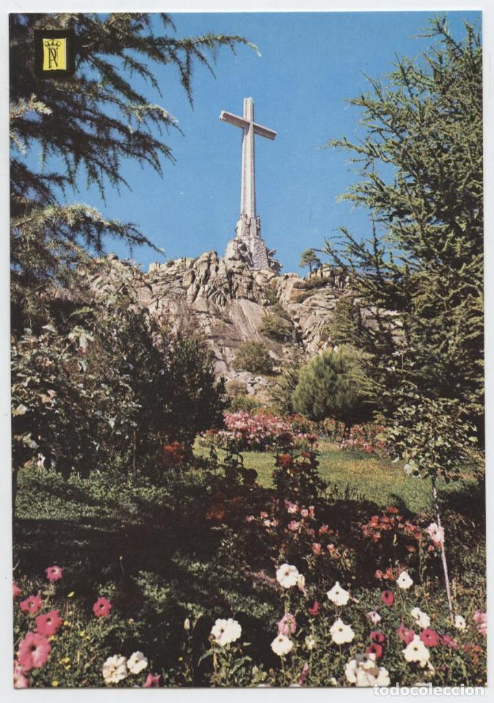 Postcards: N&ordm; 42 - SAN LORENZO DEL ESCORIAL.Santa Cruz del Valle de los Ca&iacute;dos.Sin circular.EDIT. PAT. NACIONAL