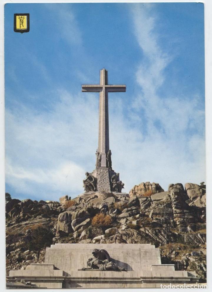 Postkarten: N&ordm; 1 - SANTA CRUZ DEL VALLE DE LOS CA&Iacute;DOS. Vista de la Cruz... Sin circular. ED. PATRIMONIO NACIONAL