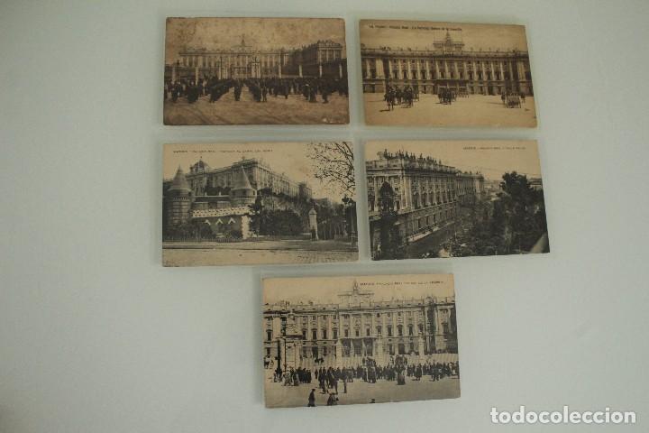 Postales: 5 POSTALES ANTIGUAS DE MADRID - Foto 1