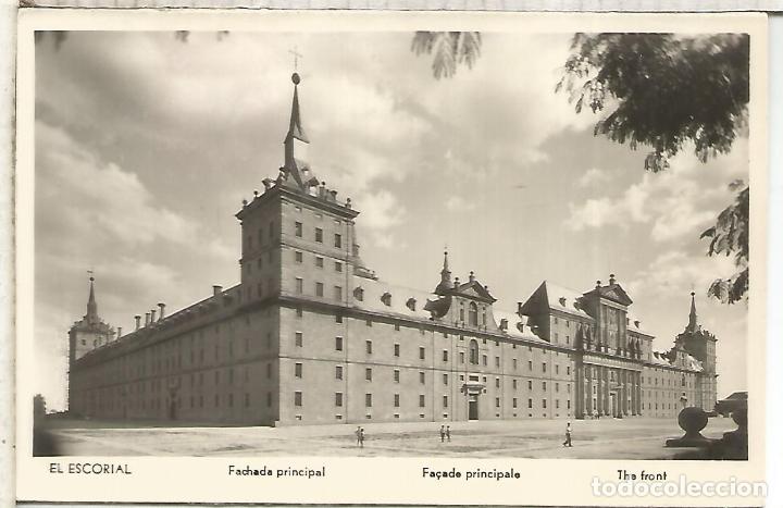 Postales: MADRID MONASTERIO DEL EL ESCORIAL ESCRITA - Foto 1