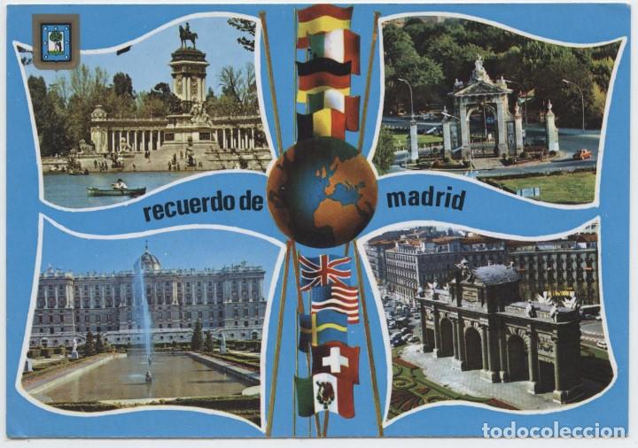 Cartoline: N&ordm; 8-MADRID. Diversos aspectos. Sin circular. ED. L. DOM&Iacute;NGUEZ