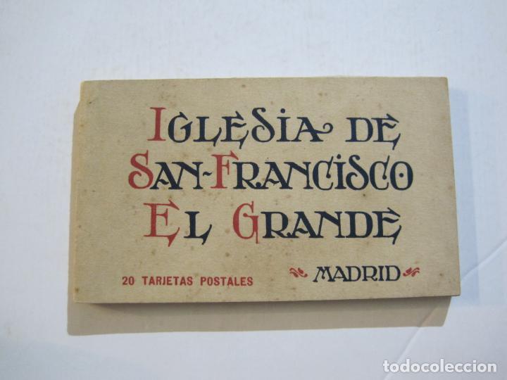 Postcards: MADRID-IGLESIA DE SAN FRANCISCO EL GRANDE-BLOC DE 20 POSTALES ANTIGUAS-VER FOTOS-(74.602)