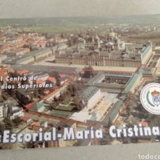 Postales: POSTAL DE MADRID. REAL CENTRO SE ESTUDIOS SUPERIOR ESCORIAL MARÍA CRISTINA. SIN CIRCULAR