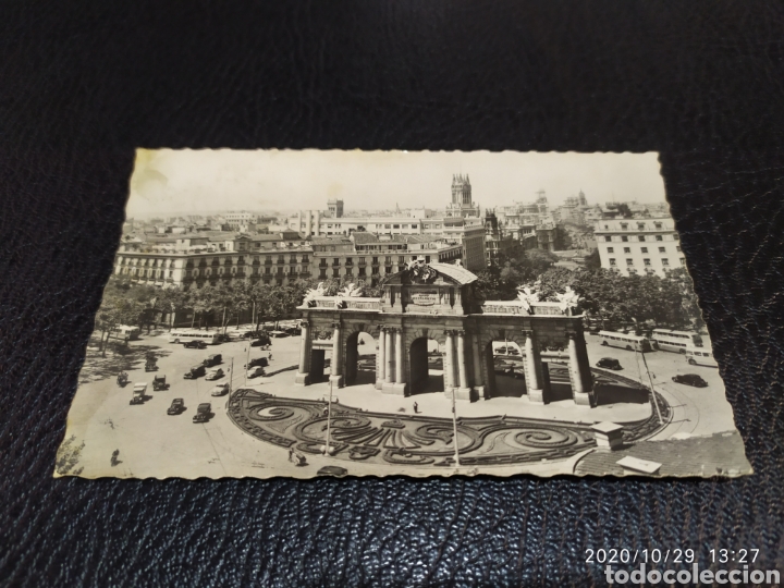 Postales: Postal de puerta Alcal&aacute; Madrid - Foto 1