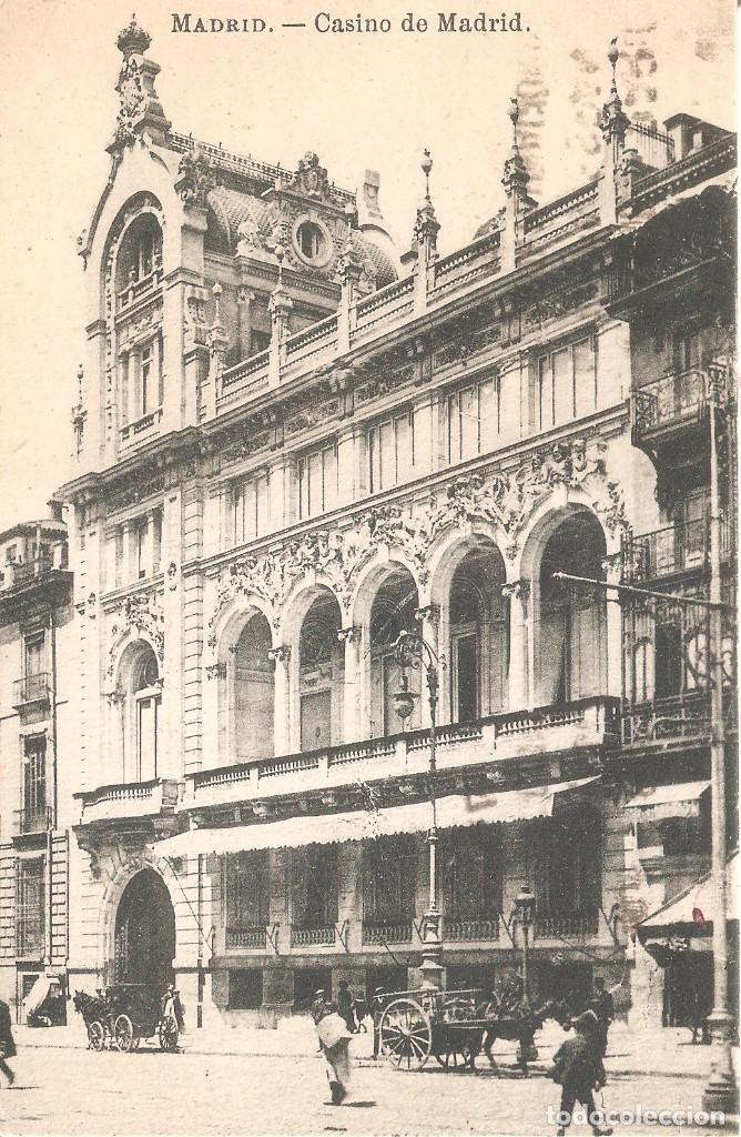 Postkarten: MADRID CASINO DE MADRID 1924