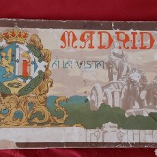Postales: MADRID A LA VISTA. COLECCION 24 VISTAS ANTIGUAS. FOTOGRAFIAS MADRID. PRINCIPIOS DEL S.XX