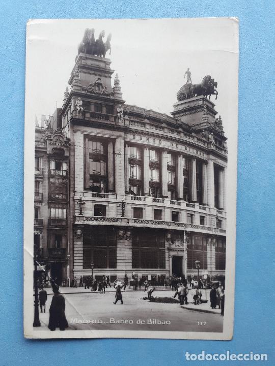Postales: Madrid. Banco de Bilbao - Foto 1