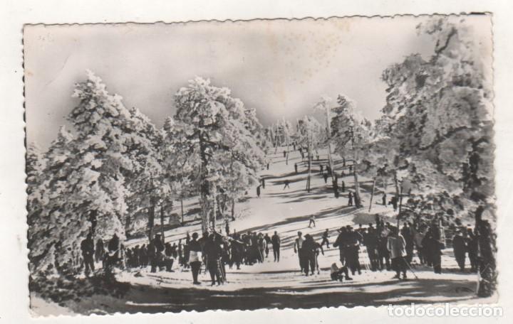 Postales: Pueto de Navacerrada. Madrid. Pista del escaparate. Circulada. - Foto 1