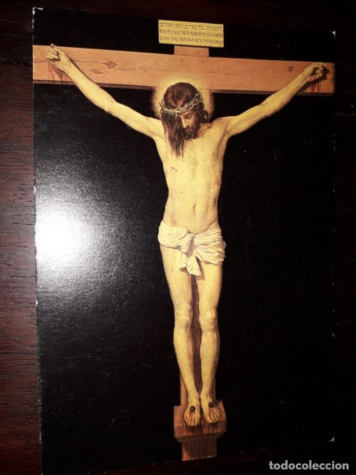 Postkarten: N&ordm; 40471 POSTAL CUADRO MUSEO DEL PRADO VELAZQUEZ CRISTO CRUCIFICADO