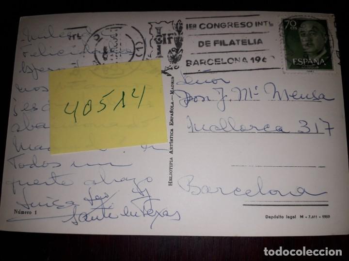Postales: N&ordm; 40514 POSTAL MADRID - Foto 2