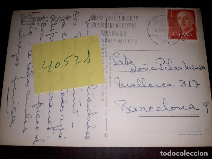 Postales: N&ordm; 40521 POSTAL MADRID - Foto 2