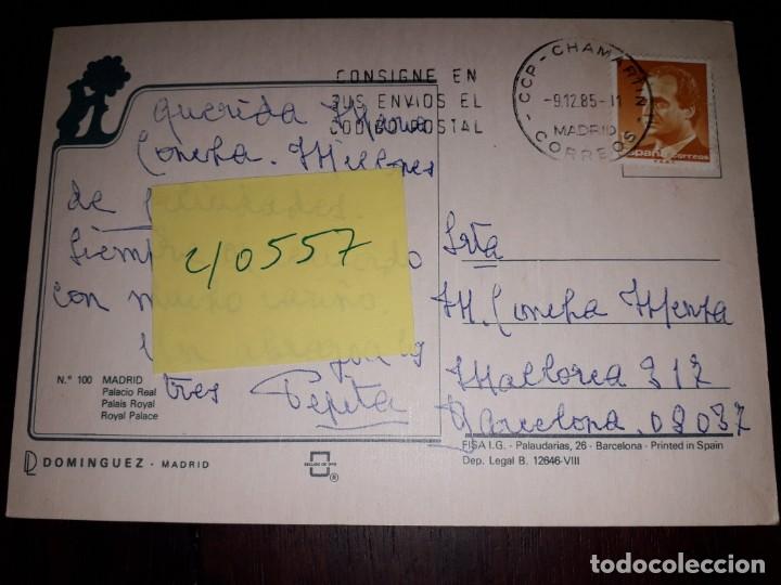 Postales: N&ordm; 40557 POSTAL MADRID PALACIO REAL - Foto 2