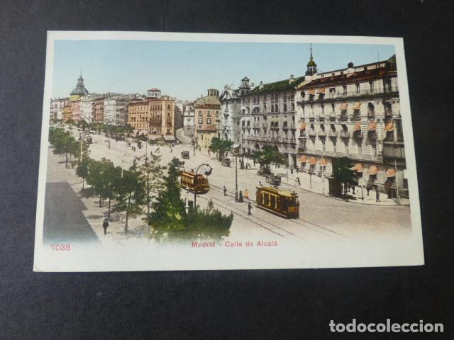 Postales: MADRID CALLE DE ALCALA - Foto 1
