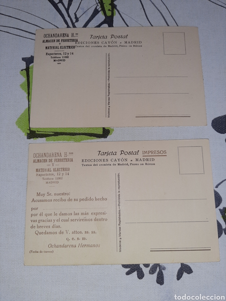 Postales: Lote de 66 postales de Madrid de Ediciones Cay&oacute;n - Foto 18