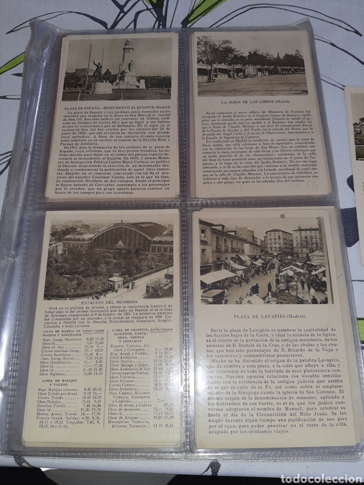 Postales: Lote de 66 postales de Madrid de Ediciones Cay&oacute;n - Foto 1