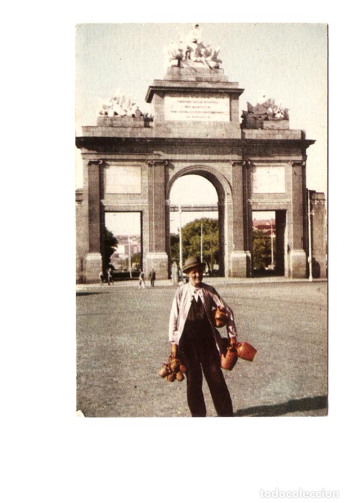 Postales: 1 postal de madrid puerta de toledo - Foto 1