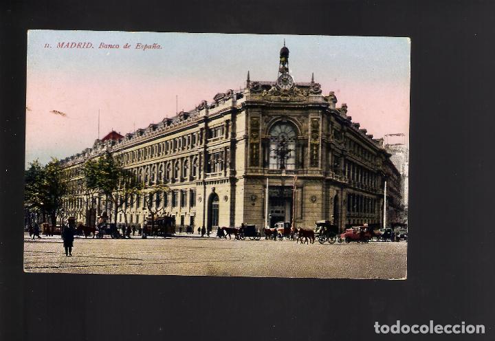 Postales: 1 postal de madrid banco de espa&ntilde;a - Foto 1