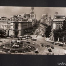 Postales: 1 POSTAL DE MADRID CIBELES Y CALLE ALCALA 1960. Lote 226259637