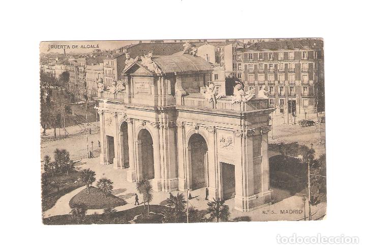 Postales: 1 postal de madrid puerta de alcala - Foto 1